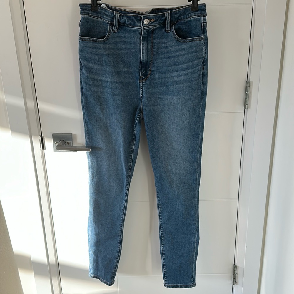 AE Super High Rise Jeggings